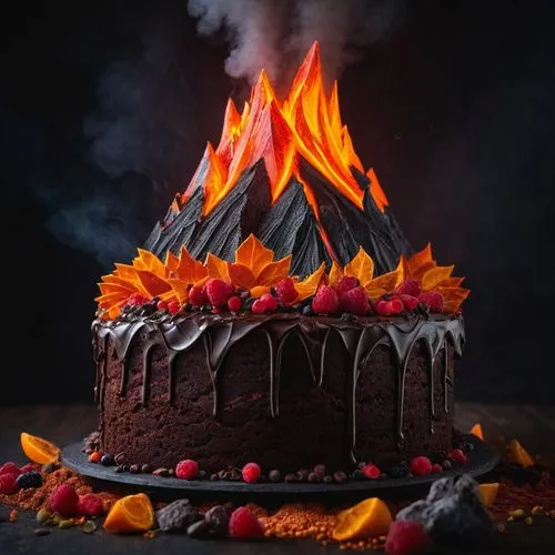 bakar,garrison,fire background,lohri,molten,a cake,Photography,General,Fantasy