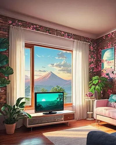 cartoon video game background,livingroom,3d background,modern room,living room,great room,apartment lounge,background design,sky apartment,widescreen,sitting room,wallcoverings,bonus room,japanese-style room,virtual landscape,modern decor,mobile video game vector background,game room,ornate room,interior decoration,Conceptual Art,Sci-Fi,Sci-Fi 04