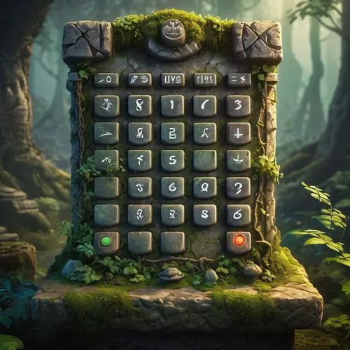 numeric keypad,key pad,keypad,keybord,sudoku,key counter,druid stone,runes,wall calendar,keyboard,minesweeper,background with stones,calendar,stone background,collected game assets,springboard,gnome and roulette table,calculator,advent calendar,klippe,Unique,Pixel,Pixel 05