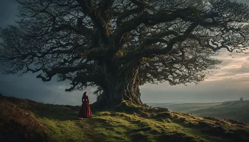 girl with tree,celtic tree,the girl next to the tree,rowan tree,scarlet oak,the branches of the tree,celtic woman,the dark hedges,isolated tree,tree of life,rowan-tree,old gnarled oak,lone tree,tree thoughtless,celtic queen,magic tree,oak tree,dryad,hawthorn,swath,Photography,General,Fantasy