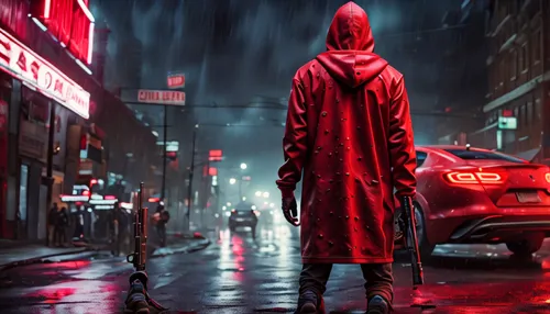 vigilante,akira,dante,cyberpunk,daredevil,red coat