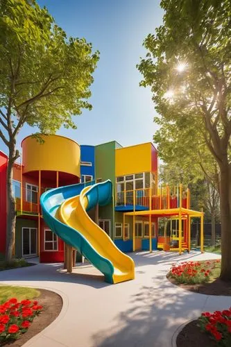 googleplex,prekindergarten,kindergarten,school design,children's playground,children's playhouse,innoventions,playgrounds,schoolyards,toontown,zamperla,sunnyvale,kidspace,kindercare,schoolyard,suburbanized,preschool,legoland,futuroscope,kindergartens,Illustration,Realistic Fantasy,Realistic Fantasy 41