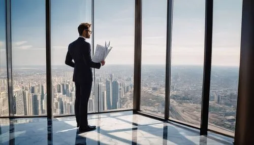 the observation deck,ceo,businesspeople,bizinsider,professionalisation,corporatisation,observation deck,business world,skydeck,establishing a business,meritocracy,stock exchange broker,black businessman,acrophobia,directeur,skyscraping,supertall,businessman,towards the top of man,business people,Illustration,Black and White,Black and White 07