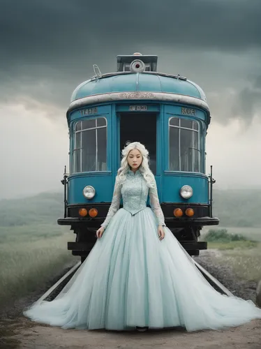 wedding dress train,conceptual photography,ghost locomotive,the train,the girl at the station,train,bridal car,cinderella,ghost train,train of thought,private railway,the selketal railway,disused trains,photoshop manipulation,wedding photography,special train,frozen tears on railway,long-distance train,railway,photo manipulation,Photography,Documentary Photography,Documentary Photography 04