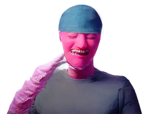 edentulous,buckethead,hygienist,uv,cyanamid,gingiva,3d man,wigman,neck,bruxism,lenderman,pinhead,nailbiter,slifka,mindvox,vapor,melamid,gum,surgeon,denture,Illustration,Retro,Retro 05