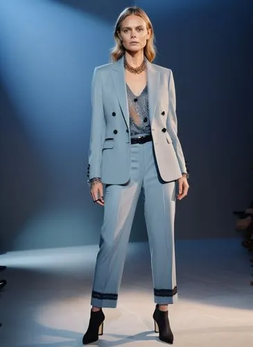 Fashion show ,a woman on the runway wearing a suit,pantsuit,pantsuits,woman in menswear,jumpsuit,menswear for women,hillary,Photography,General,Natural