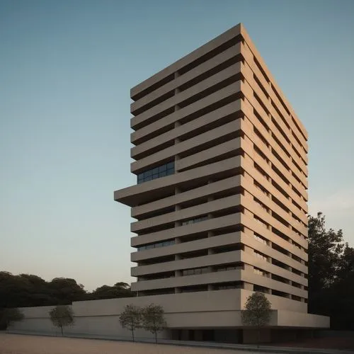 escala,antilla,residential tower,brutalism,multistorey,moneo,edificio,seidler,corbu,hejduk,docomomo,cantilevered,high-rise building,lasdun,tschumi,majadahonda,kimmelman,ucsd,high rise building,renaissance tower,Photography,General,Cinematic