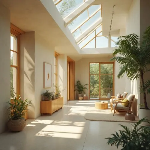 sunroom,conservatory,skylights,daylighting,skylight,conservatories,indoor,roof landscape,glass roof,loft,velux,orangery,hallway space,atriums,3d rendering,home interior,tropical house,living room,home landscape,indoors,Photography,General,Realistic