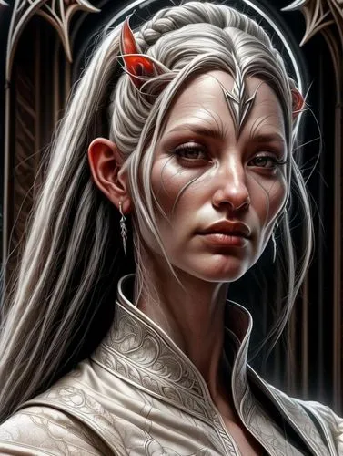 dark elf,galadriel,yavana,nissa,khatuna,elona,shadrake,fantasy portrait,talara,velika,elenore,elven,eressa,vestal,violet head elf,ellinor,rachniyom,ridala,elara,matriarch