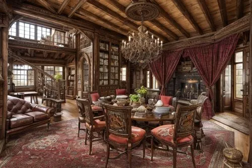 ornate room,breakfast room,billiard room,great room,four poster,dining room,family room,sitting room,luxury home interior,interior decor,dining room table,living room,interior design,loft,interiors,ho