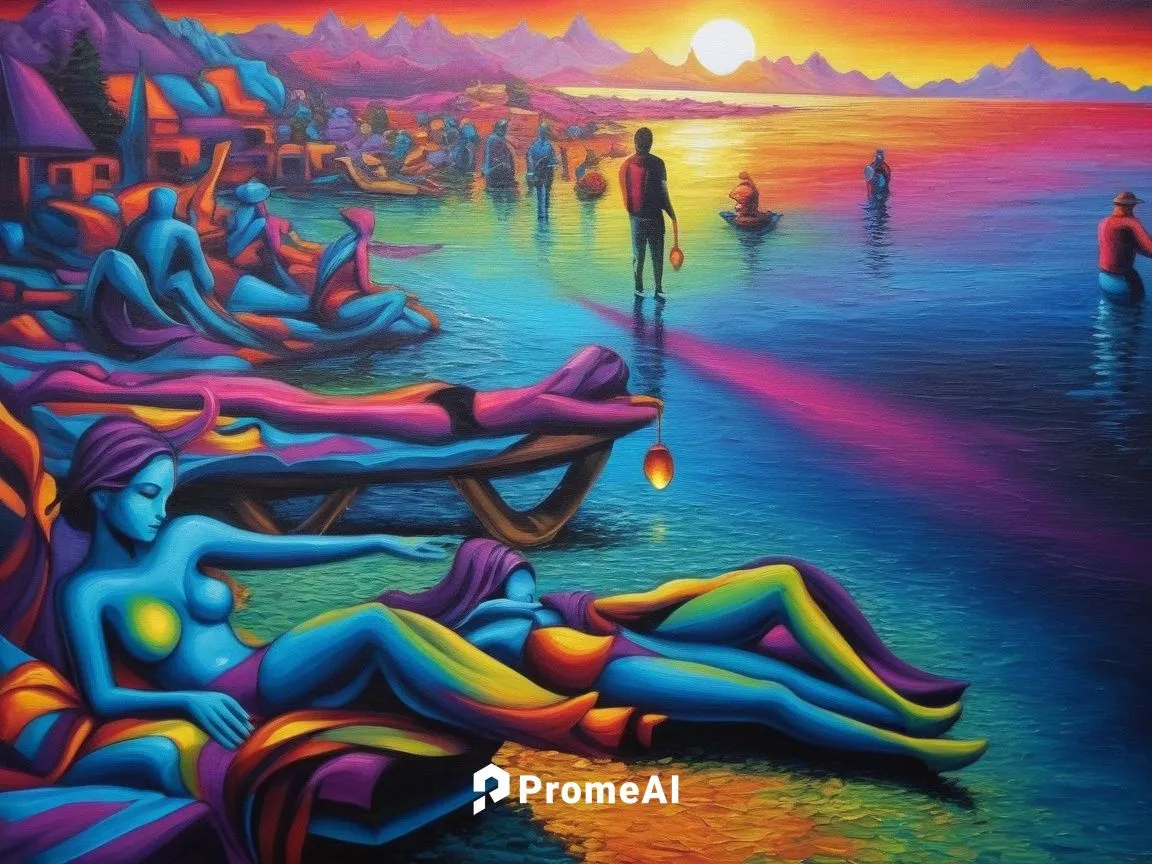 Painting Abstract Body Art Oil Painting
,vibrantly,neon body painting,psychedelia,acid lake,bodypainting,psychedelics,lachapelle,vibrancy,hallucinated,surrealism,bodypaint,hallucinations,psychedelic,d