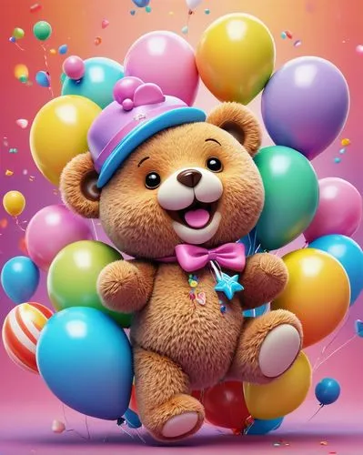 3d teddy,cute bear,happy birthday balloons,teddybear,bear teddy,birthday banner background,Photography,Artistic Photography,Artistic Photography 11