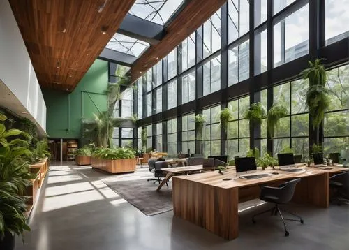 modern office,forest workplace,forest house,offices,loft,bureaux,gensler,atriums,creative office,daylighting,greenhaus,interior modern design,weyerhaeuser,conference room,bohlin,wintergarden,assay office,oficinas,structural glass,headquaters,Illustration,American Style,American Style 12