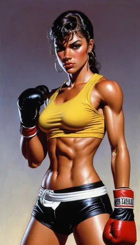 muscle woman,kickboxing,strong woman,striking combat sports,combat sport,hard woman,strong women,woman strong,siam fighter,jeet kune do,professional boxer,sanshou,savate,workout icons,boxing gloves,sports girl,professional boxing,boxing,knockout punch,mixed martial arts,Illustration,American Style,American Style 07