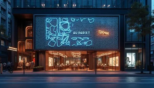 illuminated advertising,niketown,storefront,store front,brand sign,sagmeister,mitsukoshi,bloomingdales,fidm,japanese restaurant,paris shops,wieden,music store,art gallery,isetan,boutiques,fesci,uniqlo,store window,hotel w barcelona,Photography,General,Realistic