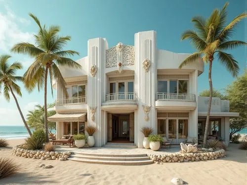 beachfront,beach house,holiday villa,palmilla,beach resort,tropical house,dunes house,seaside resort,art deco,oceanfront,islamorada,beachhouse,paradisus,the hotel beach,3d rendering,bahamonde,villa,diani,luxury property,florida home,Photography,General,Realistic