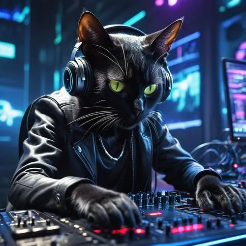 suara,dj,djn,catclaw,eqecat,black cat,citycat,cat vector,alleycat,midi,disc jockey,gato,reaktor,atrak,techno,torkan,dorfmeister,kats,zhu,housecat,Photography,General,Realistic