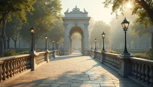 aranjuez,villa borghese,passeig,seville,walkway,retiro,archway,angel bridge,walk in a park,passeig de gracia,chapultepec,sevilla,ha noi,summer palace,milanesi,hanoi,borghese,pont,sevillian,qufu,Photography,General,Realistic