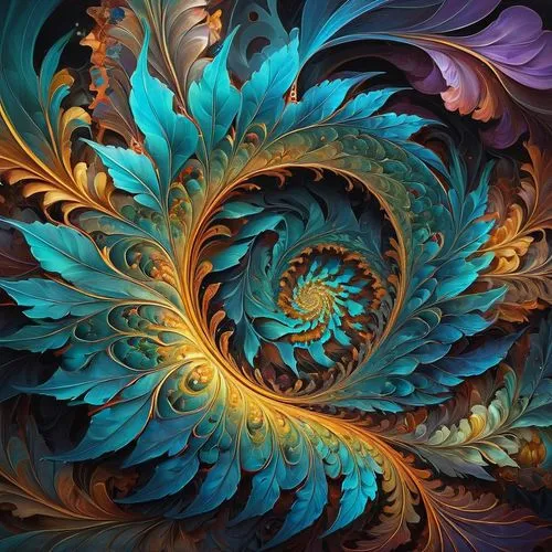 fractals art,colorful spiral,fractal art,fractals,fractal,spiral background,fibonacci spiral,fractal environment,coral swirl,spiral,spirals,apophysis,spiral pattern,vortex,spiral nebula,time spiral,fractalius,swirling,mandelbulb,fibonacci,Illustration,Paper based,Paper Based 04