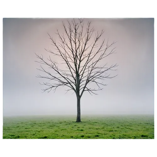 isolated tree,lone tree,birch tree background,arbre,bare tree,tree thoughtless,small tree,sapling,deciduous tree,green tree,lonetree,albero,leafless,nature background,a young tree,flourishing tree,a tree,transparent background,foggy landscape,circle around tree,Photography,Black and white photography,Black and White Photography 06