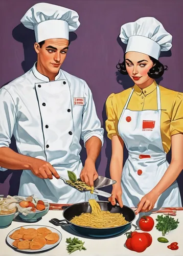 cooking book cover,food preparation,food and cooking,chefs,retro 1950's clip art,chef's uniform,cooking show,cookware and bakeware,cookery,cooks,men chef,cuisine classique,chef,sicilian cuisine,food processing,gastronomy,cooking vegetables,recipes,viennese cuisine,hands holding plate,Illustration,Black and White,Black and White 25