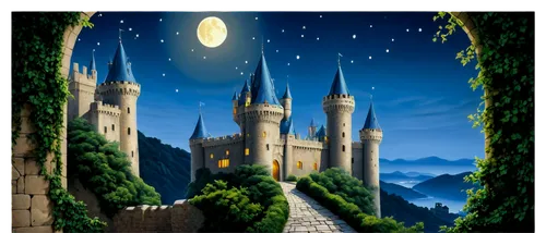 hogwarts,fairy tale castle,fantasy picture,fairytale castle,gondolin,cartoon video game background,diagon,fairy tale,knight's castle,castle of the corvin,fairytale,citadels,fantasy landscape,mugglenet,a fairy tale,fairytales,fantasy art,riftwar,nargothrond,castlevania,Illustration,Realistic Fantasy,Realistic Fantasy 34