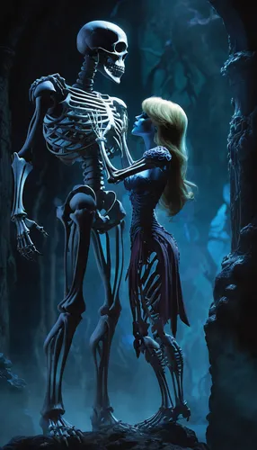 skeleltt,skeletons,skeletal,danse macabre,dance of death,human skeleton,forbidden love,vintage skeleton,endoskeleton,bone,skull allover,greyskull,skeletal structure,romantic meeting,skeleton,et,calcium,background image,sci fiction illustration,dark art,Photography,Artistic Photography,Artistic Photography 15