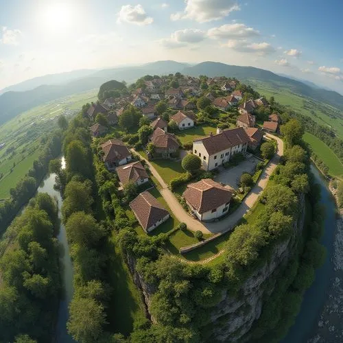 mikulov,escher village,styria,strzelin,rothfels,knight village