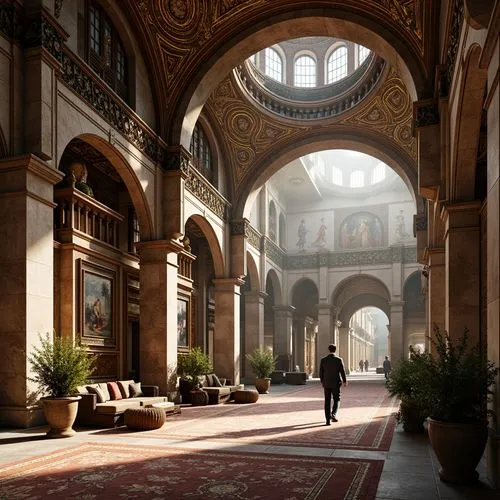 sapienza,theed,louvre,medinah,the cairo,glyptotek,archways,arcades,arcaded,kunsthistorisches museum,corridor,louvre museum,hallway,cochere,ornate room,naboo,entrance hall,archly,corridors,chhatris