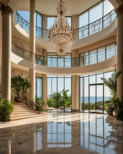 luxury home interior,palladianism,lobby,cochere,conservatory,marble palace,luxury home,mansion,palazzo,luxury property,atriums,rosecliff,florida home,palatial,paradisus,atrium,belek,luxe,palmilla,chandelier,Illustration,Realistic Fantasy,Realistic Fantasy 45