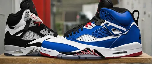 fighter jets,carmine,jordans,red and blue,bulls,sports shoe,jordan shoes,air sports,sizes,rotation,sports gear,white blue red,sports shoes,red white blue,racks,pairs,basketball shoes,limited,wing blue white,wing ozone rush 5,Conceptual Art,Oil color,Oil Color 02