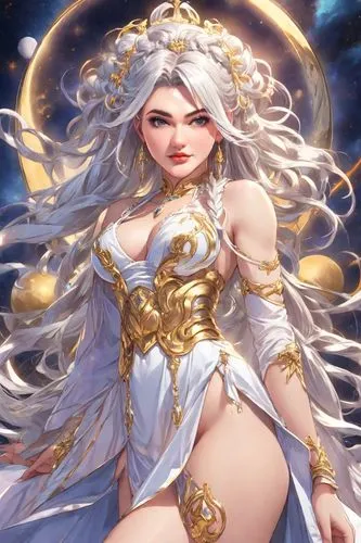 Bodybuilder girl ,zodiac sign libra,goddess of justice,medusa,fantasy woman,libra,lux,cg artwork,venera,white rose snow queen,priestess,jaya,sorceress,zodiac sign gemini,elza,star mother,fantasy portr