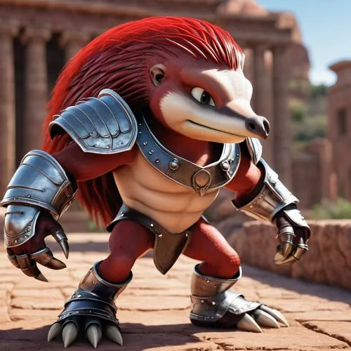 knux,knuckles,hedgehunter,echidna,hedgecock,skaarup,kulu,jaggi,stegodon,barik,mascotech,cimarron,gladiador,protohistoric,skylander giants,wrex,tahm,sparta,tizoc,razorback,Photography,General,Realistic