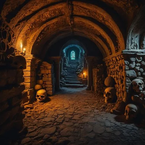 catacombs,dungeon,stone stairway,stone stairs,crypt,wine cellar,dungeons,cellar,hall of the fallen,cave church,creepy doorway,labyrinth,the threshold of the house,winding steps,the mystical path,basement,dracula castle,hallway,stone oven,live escape game,Photography,General,Fantasy