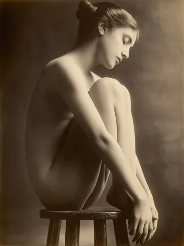 vintage female portrait,tintypes,woman sitting,ziegfeld,isadora,tintype,Photography,Black and white photography,Black and White Photography 15