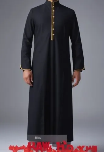 the man is wearing an black and yellow outfit,abaya,hajjarian,emirati,kaftan,abduljabbar,abayas,Photography,General,Realistic