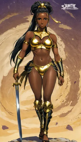 sisoulith,neith,nubia,niobe,auriongold,kshetra,Illustration,Japanese style,Japanese Style 13