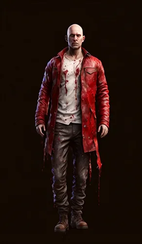 pubg mascot,red hood,blood spatter,blood icon,cranberry,daredevil,blood stain,dean razorback,carmine,murderer,male mask killer,blood collection,medic,kingpin,red skin,blood fink,red russian,red coat,p