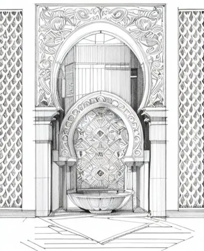 corinthian order,design of the rims,circular ornament,art nouveau design,maximilian fountain,stage design,circular staircase,shower panel,islamic architectural,entablature,the throne,throne,decorative fountains,ornamental dividers,tabernacle,byzantine architecture,art nouveau,royal interior,persian architecture,round arch