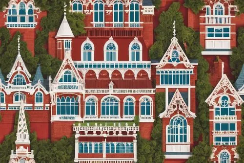 steeples,houses clipart,church towers,red square,the red square,basil's cathedral,velankanni,church painting,cathedral,sergiev,spires,gothic church,city buildings,churches,facade painting,christmas pattern,beautiful buildings,duomo,seamless pattern repeat,pcusa,Unique,Paper Cuts,Paper Cuts 07