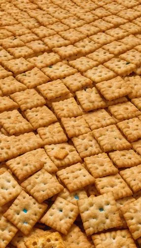 a background of square cheez-it 
crackers in perspective,wafer cookies,parmesan wafers,biscuit crackers,custard cream,florentine biscuit,baklava,crispbread,matzah brei,cut out biscuit,graham cracker c