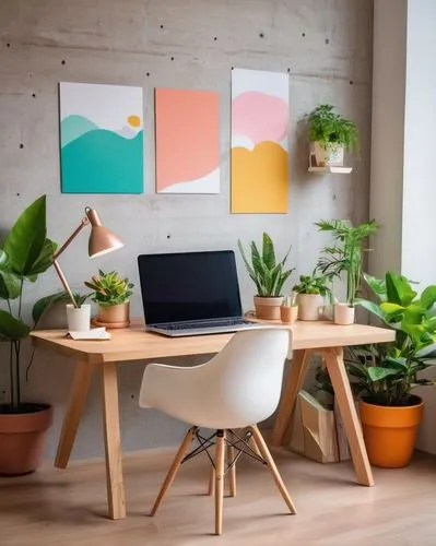 wooden desk,blur office background,working space,modern decor,office desk,apple desk,creative office,desk,workspaces,modern office,writing desk,deskjet,work space,contemporary decor,workstations,wooden mockup,steelcase,desks,work at home,interior design,Illustration,Japanese style,Japanese Style 02