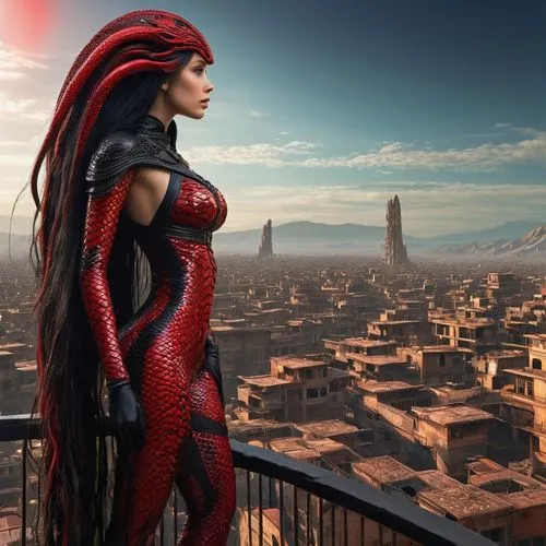 illyria,elektra,darth talon,barsoom,wonder woman city,themyscira,neith,fantasy woman,amora,romanoff,europacorp,red cape,wadjet,batwoman,superhero background,nubia,superheroine,simony,goddess of justice,rahab,Conceptual Art,Fantasy,Fantasy 15