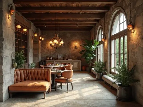 locanda,breakfast room,dining room,amanresorts,rustic,outdoor dining,wooden beams,wine bar,masseria,auberge,bouley,a restaurant,alcove,inglenook,interior decor,bistrot,alpine restaurant,fine dining restaurant,interiors,rustic aesthetic,Photography,General,Realistic