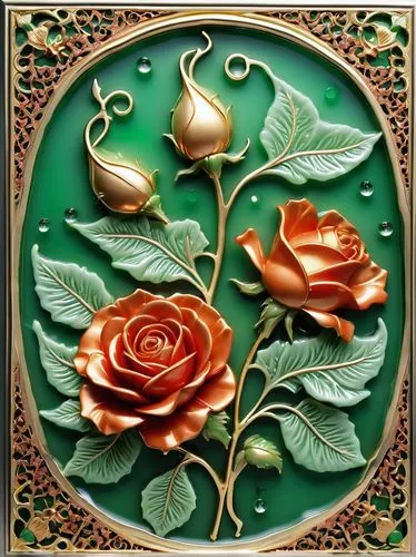 decorative plate,wall plate,water lily plate,ceramic tile,decorative art,clay tile,art nouveau design,roses pattern,art nouveau,floral ornament,roses frame,art nouveau frame,ceramic hob,porcelain rose,wood carving,decorative element,wooden plate,decorative frame,enamelled,rose flower illustration,Photography,Artistic Photography,Artistic Photography 03