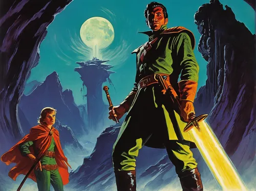 guards of the canyon,swordsmen,italian poster,dune 45,dune,heroic fantasy,patrol,sci fiction illustration,the wanderer,forest workers,sci fi,pathfinders,prejmer,mystery book cover,science fiction,boba fett,sci-fi,sci - fi,swordsman,quarterstaff,Conceptual Art,Sci-Fi,Sci-Fi 14