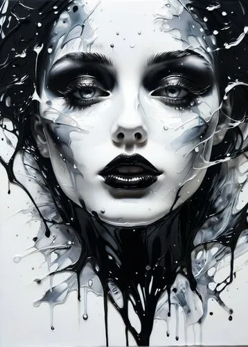 rone,vanderhorst,ink painting,jover,rankin,emic,viveros,pacitti,dussel,jeanneney,hush,drips,piene,chevrier,art painting,fluidity,thick paint strokes,grafite,paint strokes,peintre,Illustration,Paper based,Paper Based 20