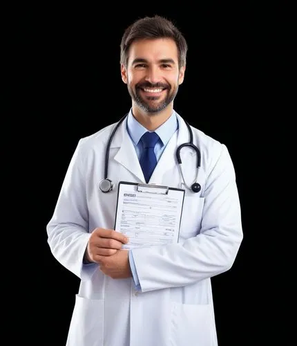 a smiling doctor standing with his hand in his pockets,healthcare professional,otolaryngologist,healthcare medicine,physician,diagnostician,endocrinologist