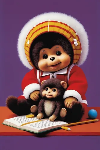 monchhichi,christmas animals,mexican calendar,santa clauses,christmas greeting,feliz navidad,monkey family,greetting card,christmas wallpaper,christmas greetings,kris kringle,children's christmas,christmas icons,christmas messenger,monkeys band,greeting card,christmas picture,monkey with cub,scandia bear,christmas cards,Conceptual Art,Sci-Fi,Sci-Fi 18