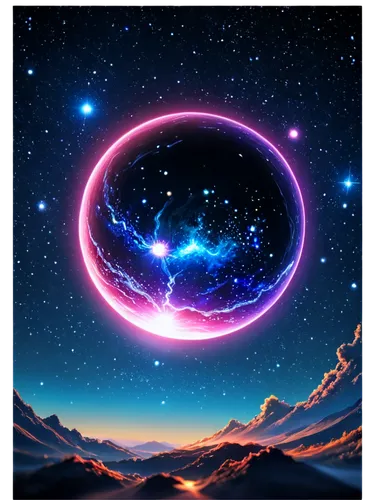 meteor,auroral,supernova,moon and star background,orb,orbital,protostar,supernovae,monocerotis,nebula 3,galaxy,nebula,trifid,spiral nebula,magnetar,cosmos,cephei,protostars,rift,polaris,Illustration,Japanese style,Japanese Style 04